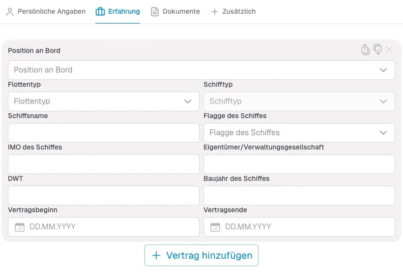 Berufserfahrung